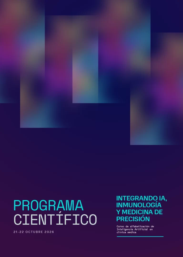 Portada del programa científico